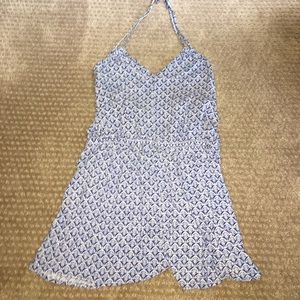 pattern halter romper